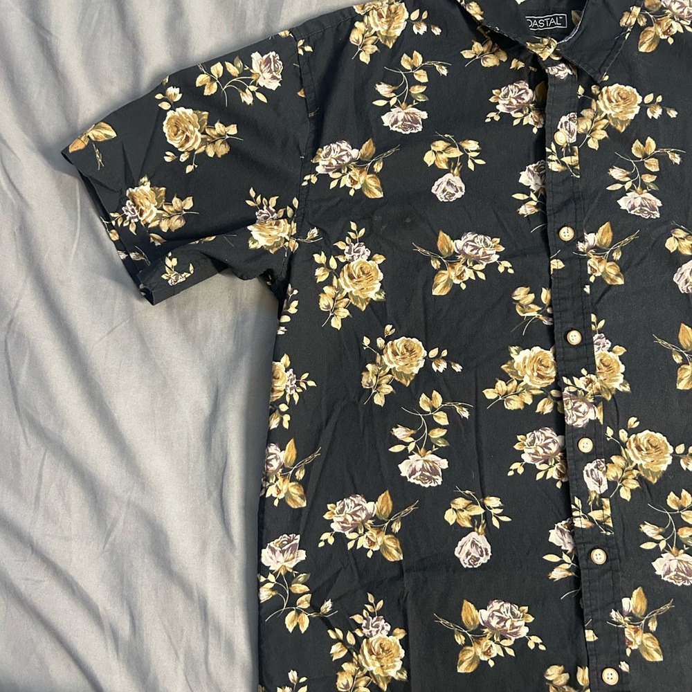 Coastal Modern Fit short sleeve Button up